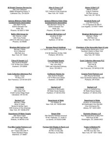 Master Service List (Word Labels) 7/11/2013