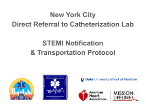 direct referral to the cath lab