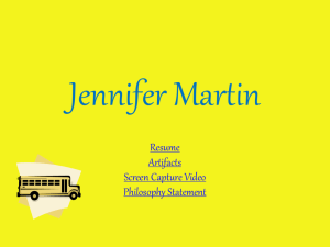 PowerPointPortfolio - JenniferMartinPortfolio