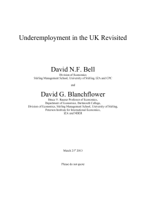 Underemployment in the UK Revisited