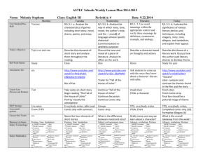 ASTEC Schools Weekly Lesson Plan 2014