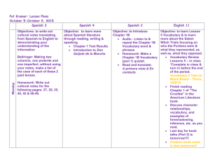 Lesson Plan Template - October 5