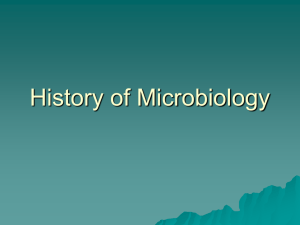 2 History of Microbiology