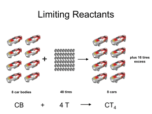 Limiting Reactants