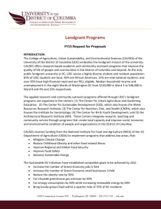 FY 2015 Landgrant Research RFP