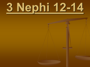 3 Nephi 12-14