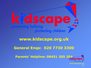 Kidscape Training Presentation – Basic