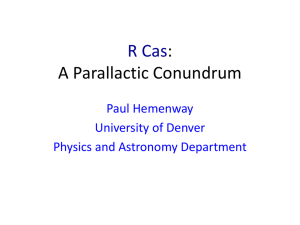 ppt - Department of Astronomy