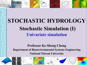 GEOSTATISTICS - Laboratory for Remote Sensing Hydrology and