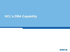 HCLs_DBA_Capability