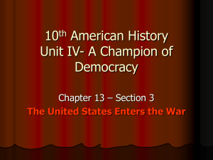 American History Unit II
