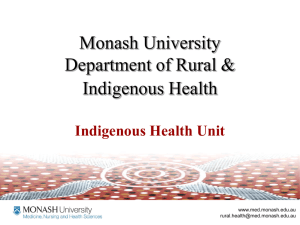 Monash University School of Rural Health