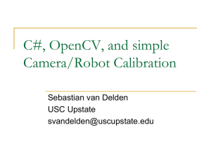 SCSC 585 Introduction to Computer Vision