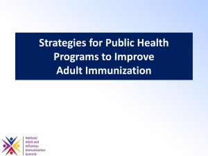 Public Health Professional Slides - National Adult and Influenza
