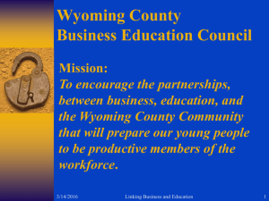 What is the Business Education Council?