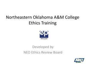 regularly check back - Northeastern Oklahoma A&M College