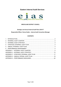 Internal Audit Plans Report 201617 Breckland , item 13. DOCX 131 KB