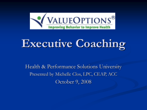 Executive Coaching ppt edited version IV