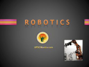 APPLICATIONS OF ROBOTS