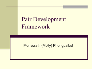 Pair Development Framework 091306