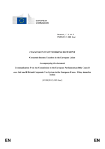 The relative stability of statutory and effective tax rates in Europe