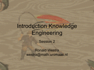 Introduction Knowledge Engineering