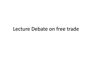political argument for free trade