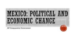 Mexico: Political and Economic Change