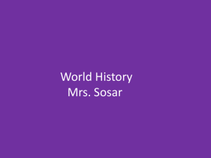 7th Grade Civics Mrs. Sosar