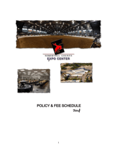 Expo policy - Somervell County Expo Center