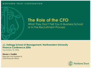 Northern Trust - Kellogg School of Management