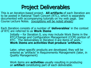 Project Deliverables