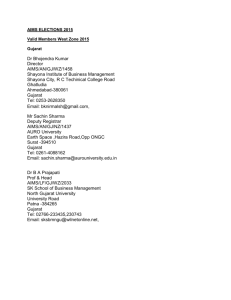 Western Region Valid Members - 2015-16