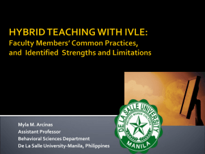 in hybrid teaching