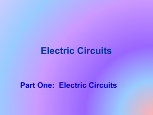 Eletctric Circuits ppt