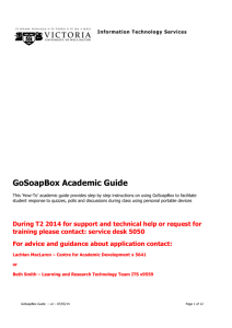 GoSoapBox Academic Guide