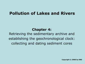 Tracking Environmental Change using Lake Sediments