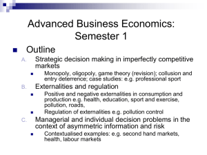 Advanced Business Economics