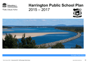 Harrington School Plan 2015