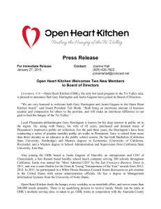 Two New Members Added to Open Heart Kitchen Board