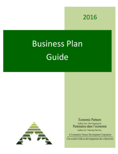 Business Plan Guide 2016
