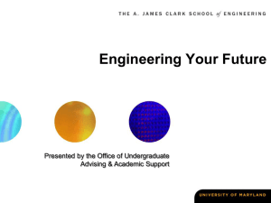 fr-orien-fall2011 - A. James Clark School of Engineering