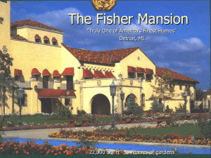 The Fisher Mansion - ISKCON Temple of Detroit