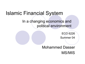 Islamic Financial System