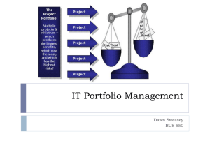 IT Portfolio Management