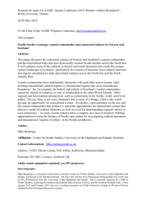 proposal for paper S Reeploeg - University of the Highlands and