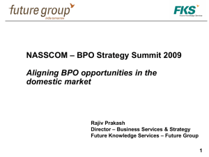 Rajiv Prakash, Director - Business Services , Future Group