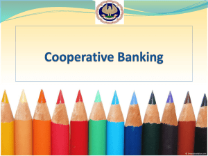 I Co-operative Banking