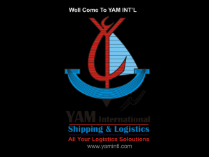 Profile - YAM International Shipping & Logistics