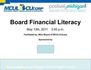Board Financial Literacy